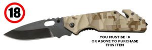 Desert Digital Camo Lock Knife (click for enlarged image)